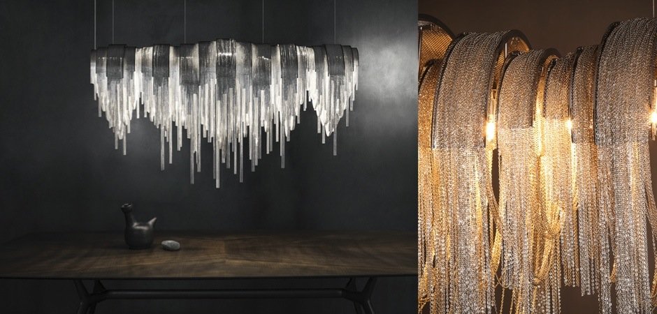 Люстра Volver Golden Chain Chandelier Люстра Volver Golden Chain Chandelier - Loft-Concept в Омске