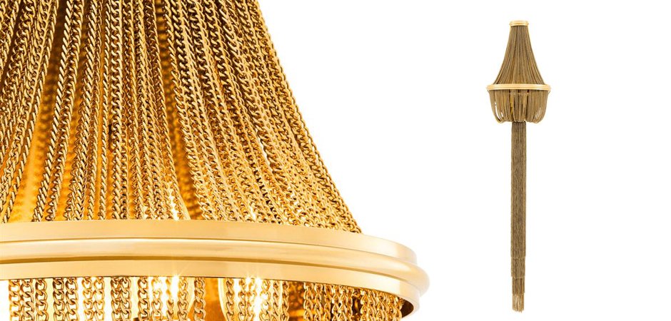 Бра Wall Lamp Martinez Gold Бра Wall Lamp Martinez Gold - Loft-Concept в Омске