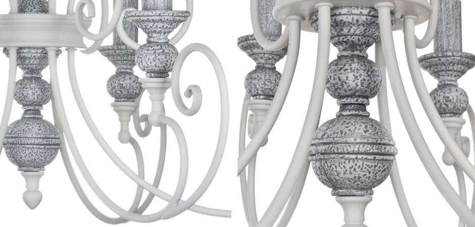 Люстра Mocenigo Chandelier White Люстра Mocenigo Chandelier White - Loft-Concept в Омске