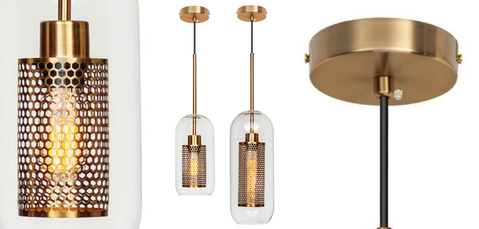 Perforation Pendant Lamp Gold Oval Perforation Pendant Lamp Gold Oval - Loft-Concept в Омске