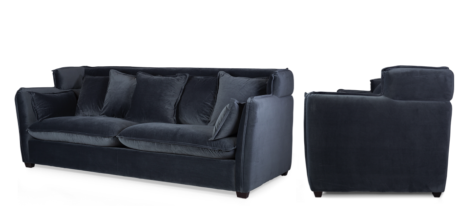 Диван Velwish grey Диван Velwish grey - Loft-Concept в Омске