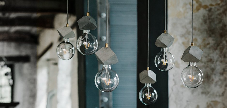 Подвесной светильник BETON MAKT - Loft-Concept в Омске