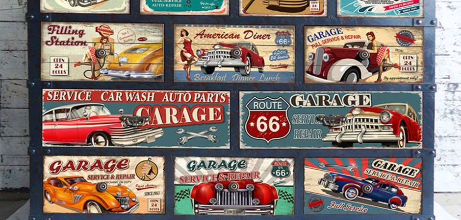 Комод металлический в стиле лофт Loft Retro Car Комод металлический в стиле лофт Loft Retro Car - Loft-Concept в Омске
