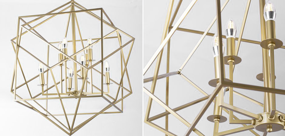 Люстра CUBIST Chandelier Люстра CUBIST Chandelier - Loft-Concept в Омске