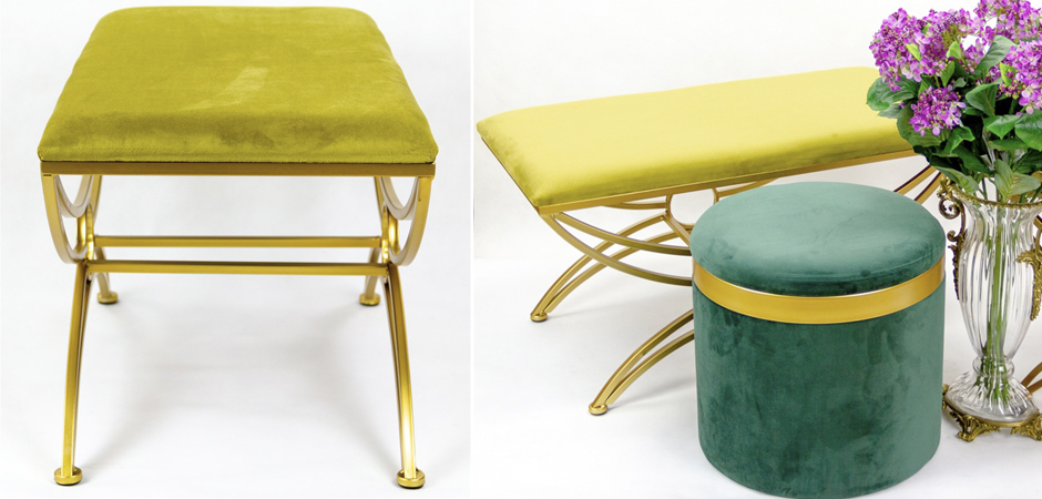 Пуф Art Deco Shapes Yellow Пуф Art Deco Shapes Yellow - Loft-Concept в Омске