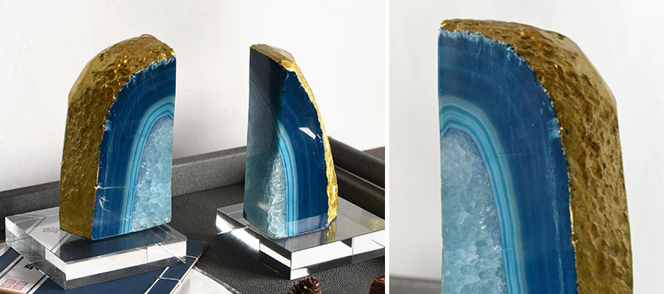 Держатели книг Magic Stone Agate Держатели книг Magic Stone Agate - Loft-Concept в Омске