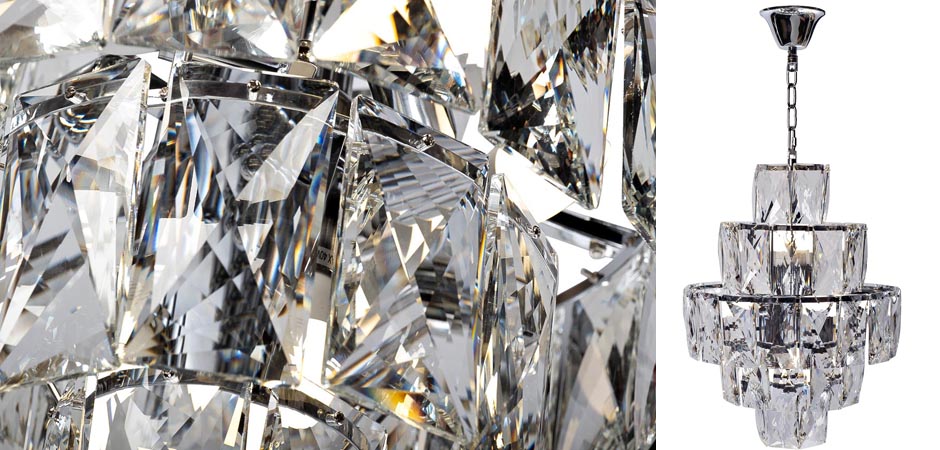 Люстра Tiers Crystal Light Chandelier 12 Люстра Tiers Crystal Light Chandelier 12 - Loft-Concept в Омске