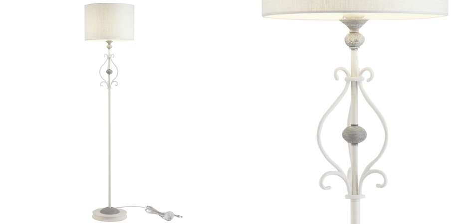 Торшер Mocenigo Floor Lamp White Торшер Mocenigo Floor Lamp White - Loft-Concept в Омске