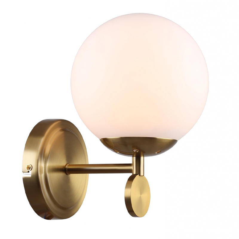 Бра Kyran Wall Lamp Bronze Бронза Белый в Омске | Loft Concept 