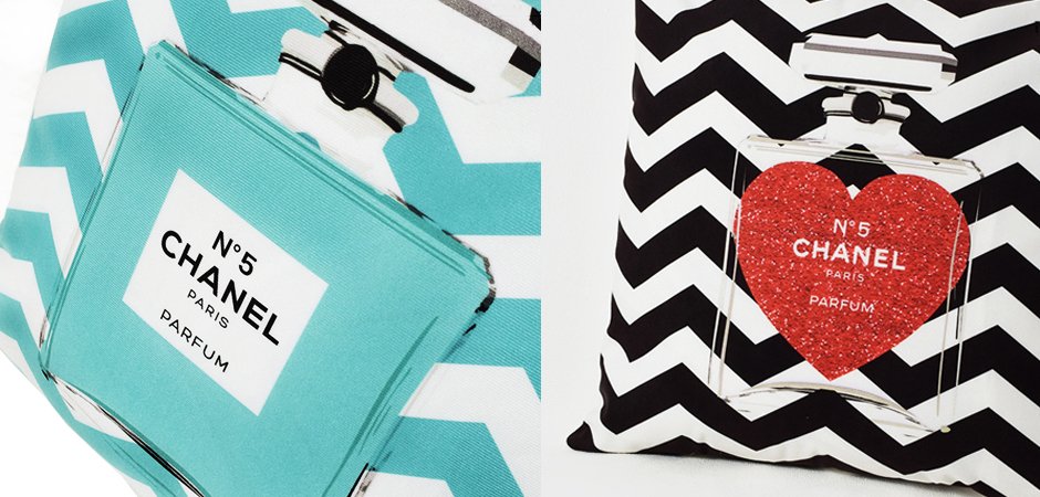 Декоративная подушка CHANEL № 5 - Loft-Concept в Омске