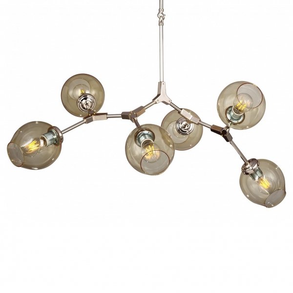 Люстра Branching Bubble Chandelier 6 Amber Янтарь (Amber) в Омске | Loft Concept 