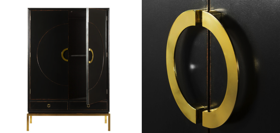 Шкаф China Rack Black Шкаф China Rack Black - Loft-Concept в Омске