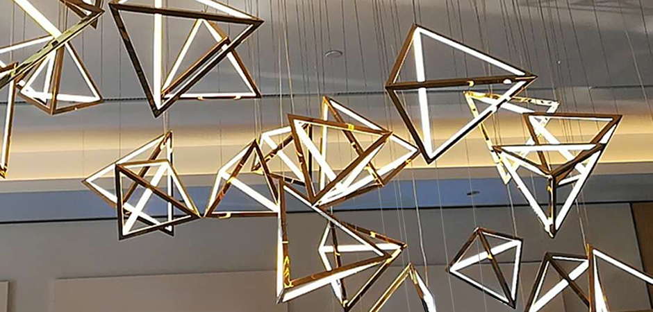 Подвесной светильник Weightless Triangles Подвесной светильник Weightless Triangles - Loft-Concept в Омске