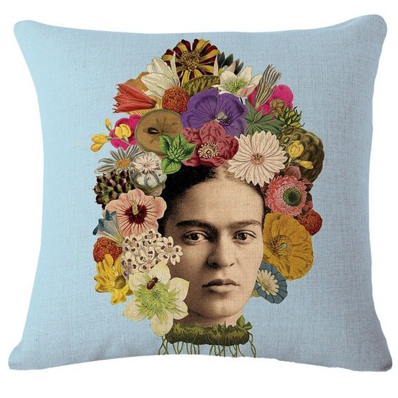 Декоративная подушка Frida Kahlo 3  в Омске | Loft Concept 