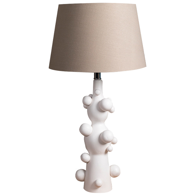 Настольная лампа Molecule Table Lamp White Бежевый Белый в Омске | Loft Concept 