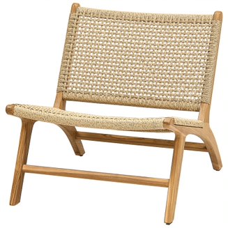 Кресло Wicker Rana lounge Chair Бежевый в Омске | Loft Concept 