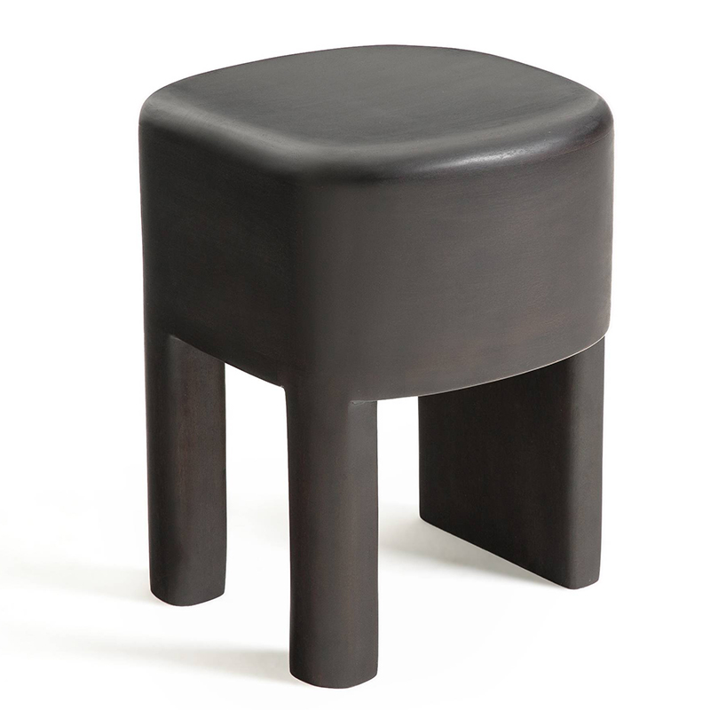 Приставной стол Mordred Mango Black Side Table Черный в Омске | Loft Concept 