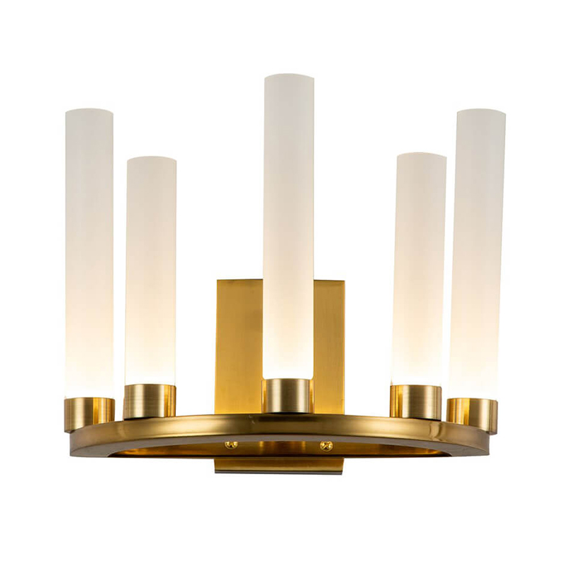 Бра Candlestick Wall Lamp Золотой в Омске | Loft Concept 