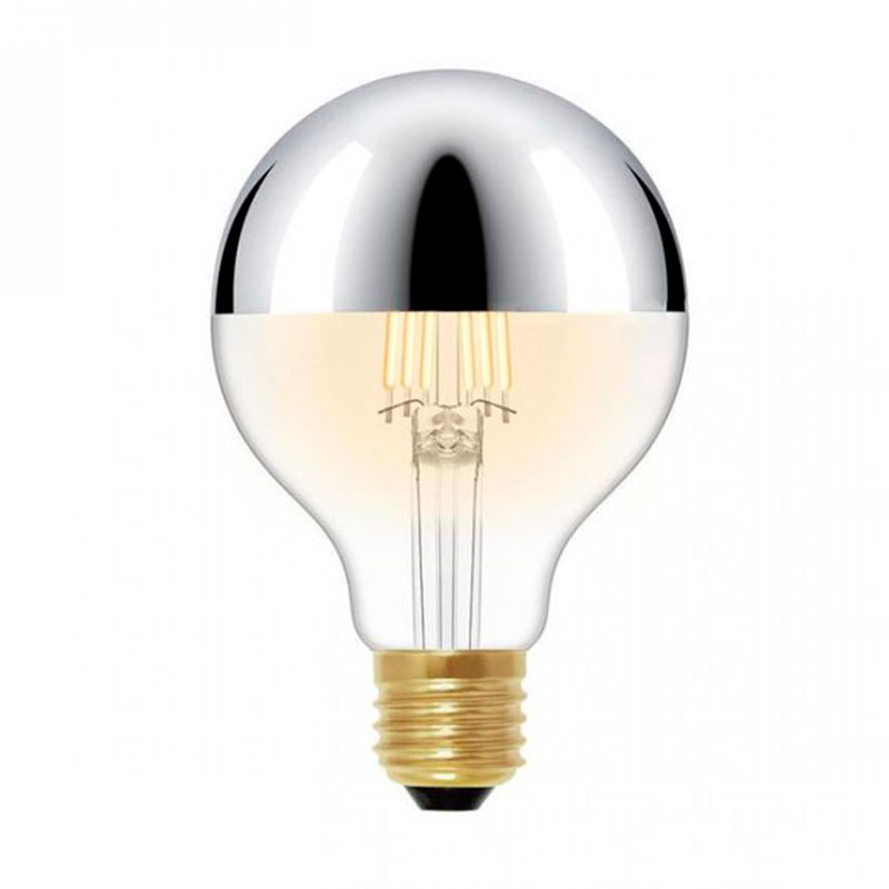 Лампочка Loft Edison Retro Bulb №35 6 W Серебряный в Омске | Loft Concept 