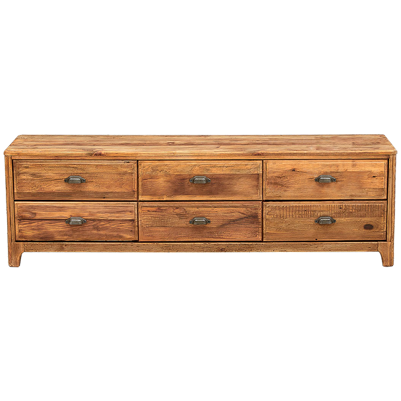 TV-тумба в стиле лофт из массива сосны Pauley Loft TV Stand Древесина Металлик винтаж TV-тумба в стиле лофт из массива сосны Pauley Loft TV Stand Древесина Металлик винтаж в Омске | Loft Concept