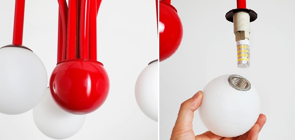 Люстра Fontana Amorosa Gran Finale Red - Loft-Concept в Омске