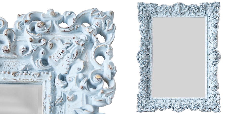 Зеркало Leeuw Mirror Pastel Blue Зеркало Leeuw Mirror Pastel Blue - Loft-Concept в Омске