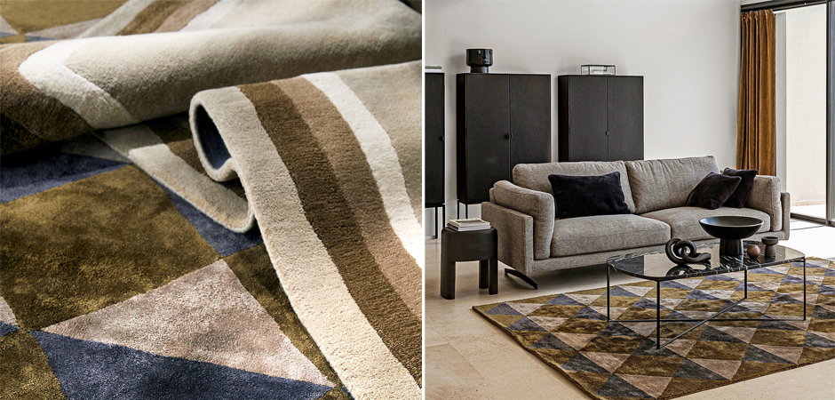 Ковер Carpet Geometric 100% вискоза Ковер Carpet Geometric 100% вискоза - Loft-Concept в Омске