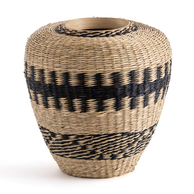 Ваза Wicker Vase with Bamboo and Herbarium  в Омске | Loft Concept 