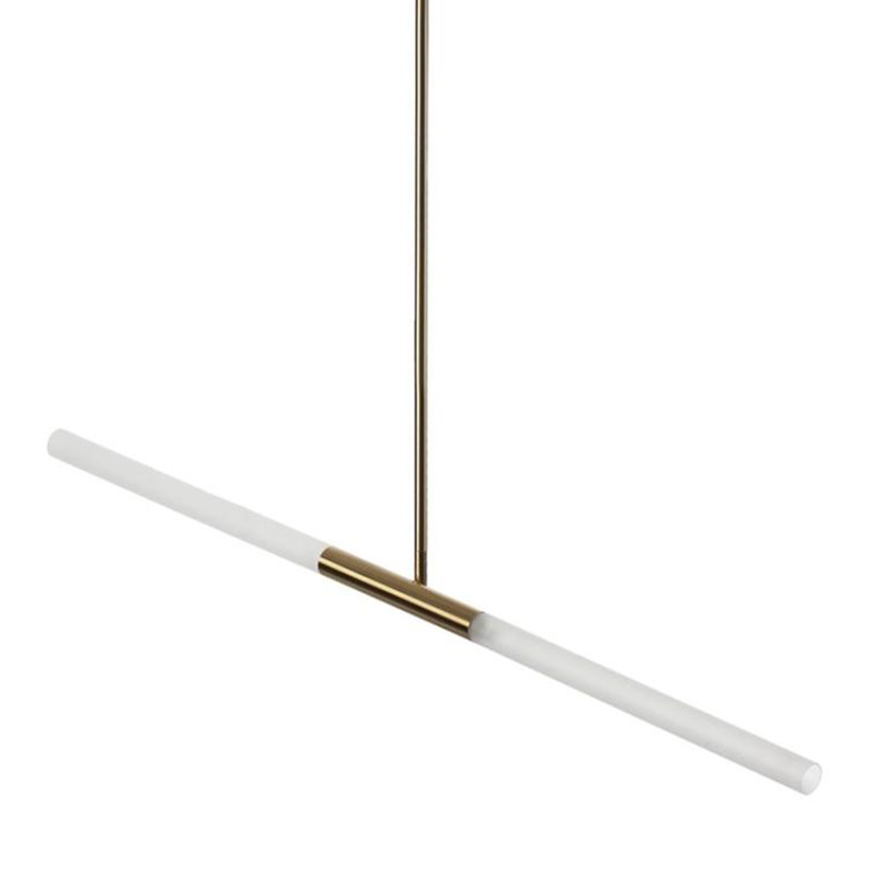 Светильник Gold Delta Light 2 lamp Золотой в Омске | Loft Concept 