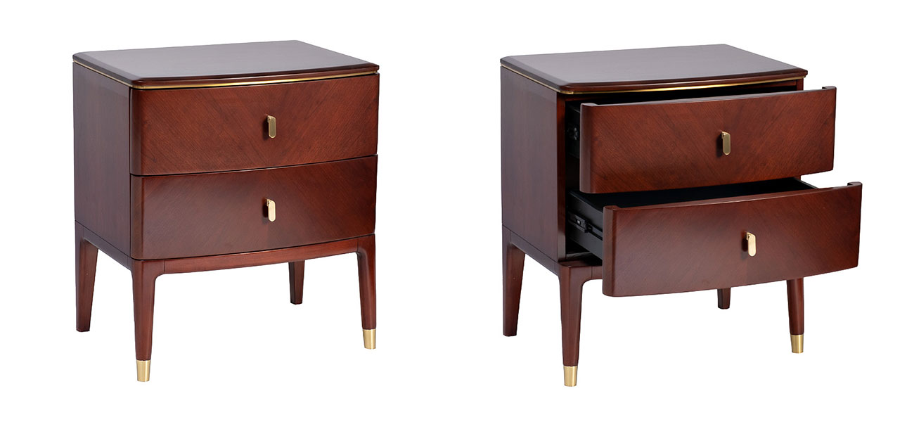 Тумбочка Iraida с ящиками - фото