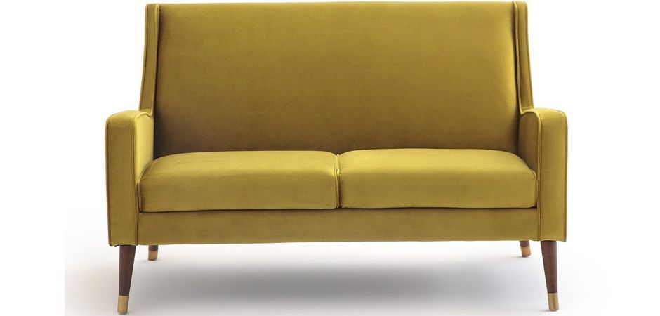 Диван Classic Furniture горчичный Диван Classic Furniture горчичный - Loft-Concept в Омске