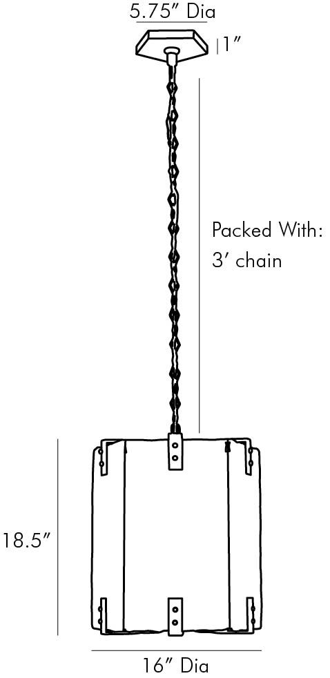 Люстра Arteriors TOMLIN PENDANT в Омске