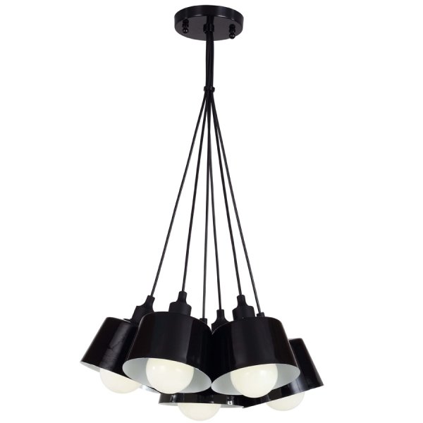 Люстра Compact Pendant Black Черный в Омске | Loft Concept 