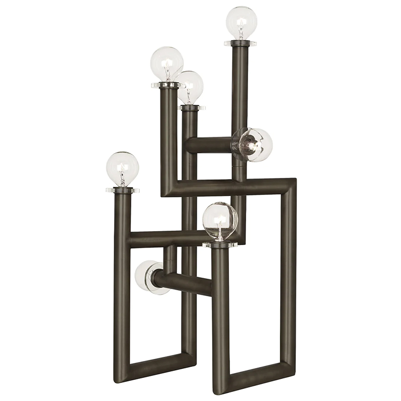 Настольная лампа Jonathan Adler Milano Modernist Table Lamp Bronze Темная бронза в Омске | Loft Concept 