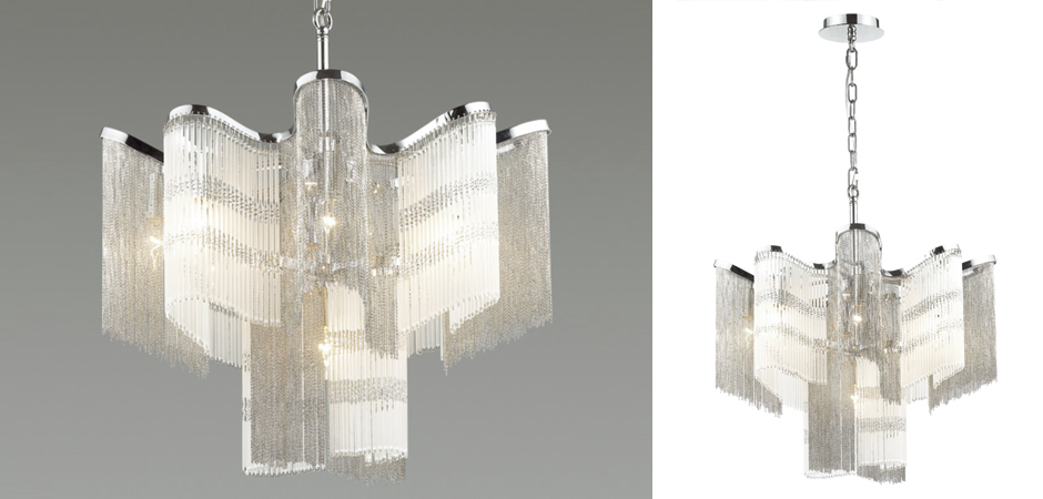 Люстра Mirage Chandelier Silver 60 - Loft-Concept в Омске