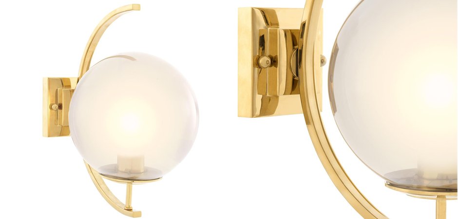 Бра Eichholtz Wall Lamp Cascade Gold Бра Eichholtz Wall Lamp Cascade Gold - Loft-Concept в Омске