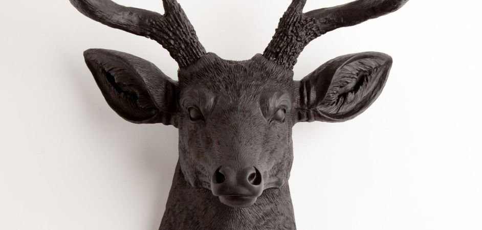 Голова оленя - Черная - Loft-Concept в Омске