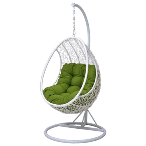 Кресло Swing chair outdoor White Egg Белый в Омске | Loft Concept 