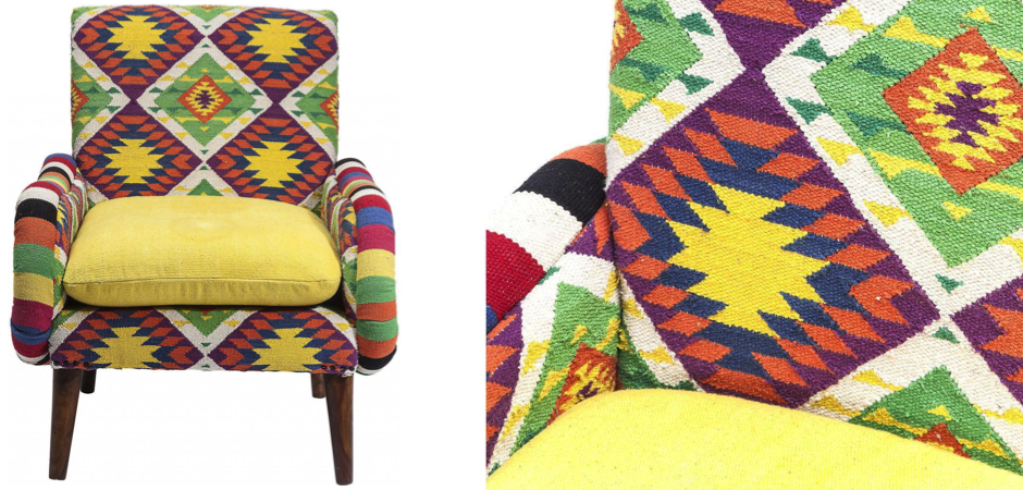 Кресло Ethnotica Kelim Chair - Loft-Concept в Омске