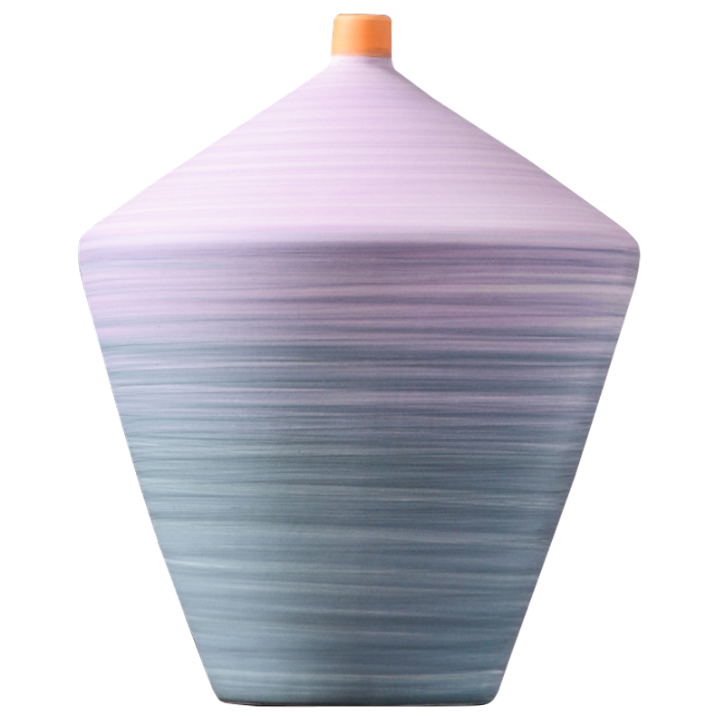 Ваза Gradient Vase 24 Сиреневый Светло-голубой Мульти в Омске | Loft Concept 