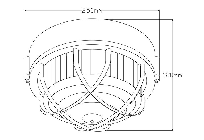 Спот Loft Round Plate в Омске