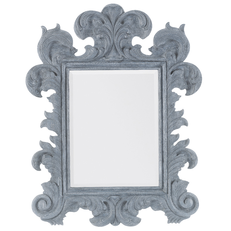 Зеркало OG Library Florentine Mirror Blue gray Серо-голубой в Омске | Loft Concept 