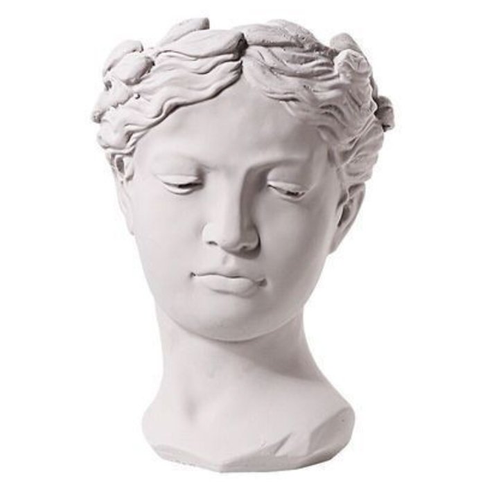 Ваза Female Bust white ivory ( слоновая кость ) в Омске | Loft Concept 