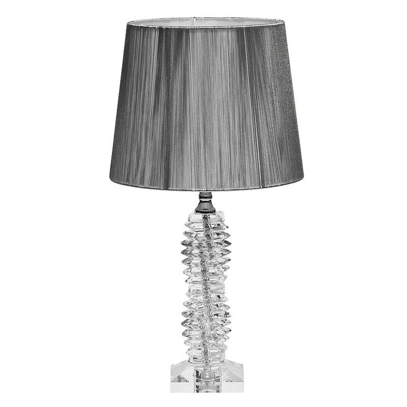 Настольная лампа Niklas Table Lamp Серебряный в Омске | Loft Concept 