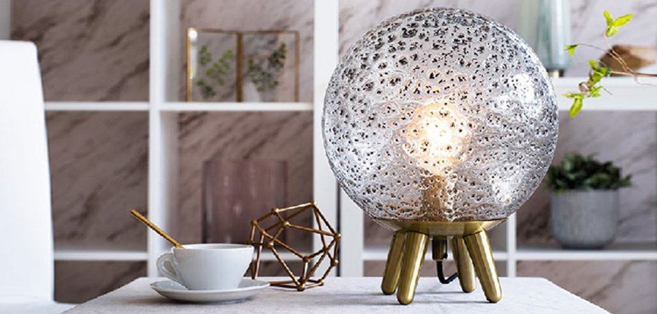 Лампа Retro Ball Table Lamp Лампа Retro Ball Table Lamp - Loft-Concept в Омске