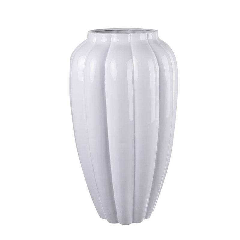 Ваза Carambola Vase white high Белый в Омске | Loft Concept 