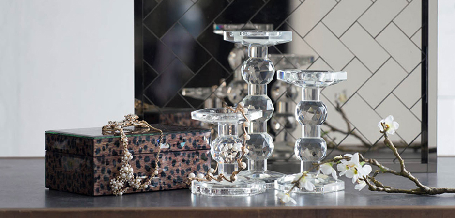 Подсвечник Glass Candlestick III Подсвечник Glass Candlestick III - Loft-Concept в Омске