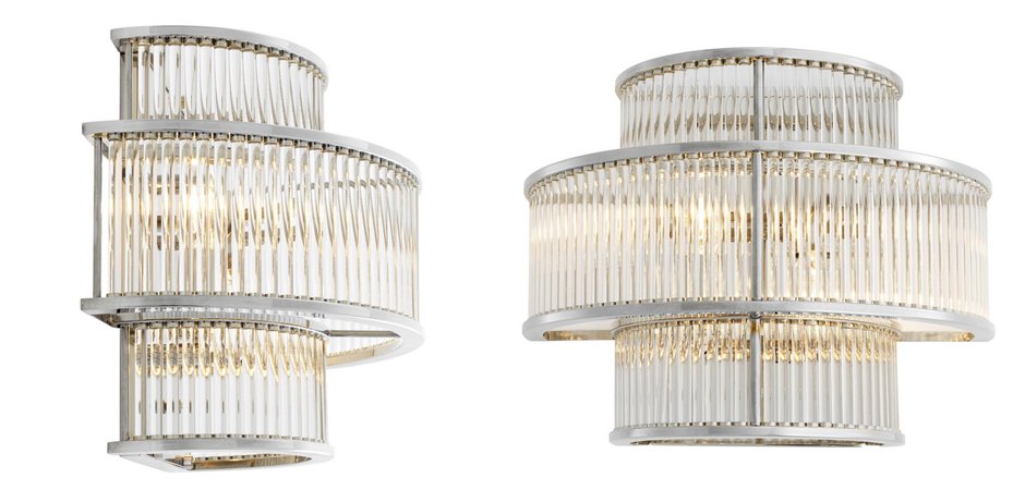 Бра Wall Lamp Mancini Nickel Бра Wall Lamp Mancini Nickel - Loft-Concept в Омске
