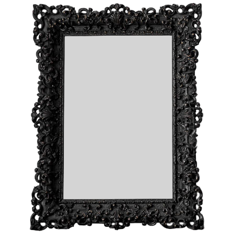 Зеркало Leeuw Mirror Black Винтажный черный в Омске | Loft Concept 