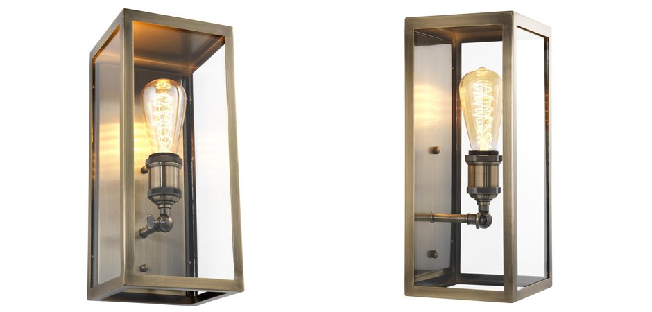 Бра Eichholtz Wall Lamp Irving Brass Бра Eichholtz Wall Lamp Irving Brass - Loft-Concept в Омске